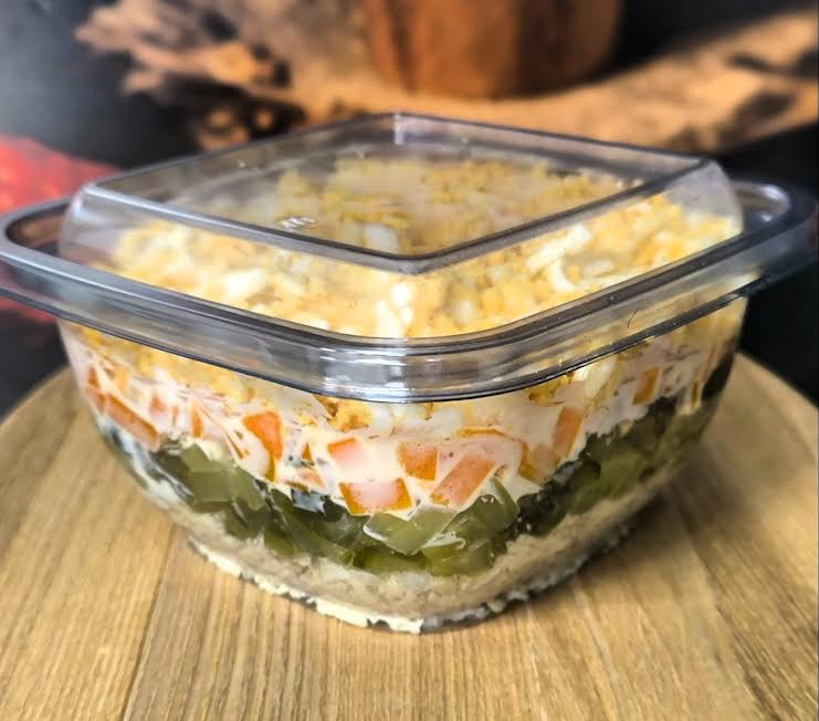 Салат Деревенский с курочкой