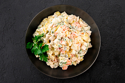 Салат Столичный с курицей