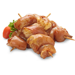 Шашлык из куриных бедер и голени в классическом маринаде